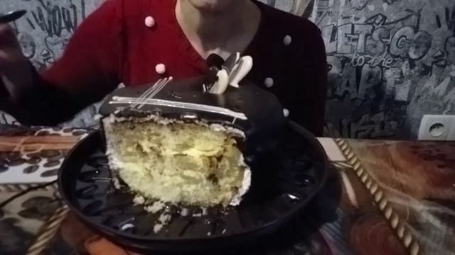 АСМР ПЕРСИКОВЫЙ ТОРТ(ASMR PEACH CAKE)