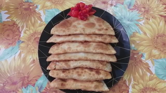 Как Приготовить Чебуреки с  Кальмаром. Пышные и Сочные_Постный Рецепт