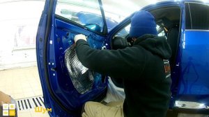 Шумоизоляция дверей Haval F7 в уровне Премиум. АвтоШум.