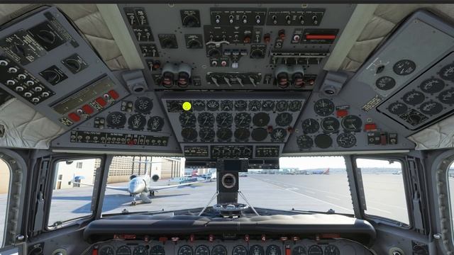 1.PMDG DC6 Flight Deck Layout (RUS) (Кабина экипажа)