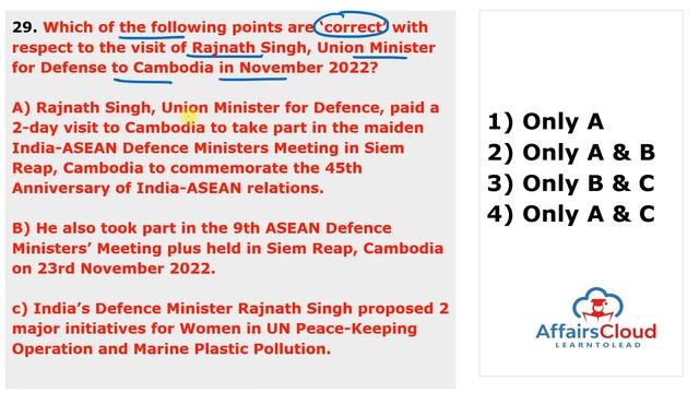 CurrentAffairs Weekly | 24 - 30 November 2022 | English | Current Affairs | AffairsCloud