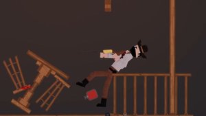 Western Saloon (bar) Fight In People Playground