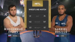 БОРЬБА: Мухаммад Евлоев vs. Габриэль Росилло | WRESTLING: Muhammad Evloev vs. Gabriel Rosillo | NFL