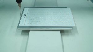 Приклейка линзы к светодиодной плате