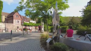 Рикевир ФРАНЦИЯ 🇫🇷 Тур по французской деревне ☀️ Самые красивые деревни Франции 🍷 4k видеопрогулк