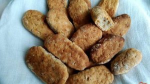 Бананово-яблочное печенье