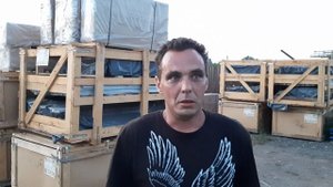 База хранения лифтового оборудования.
