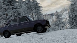 beamNG ЗИМНИЙ ДРИФТ