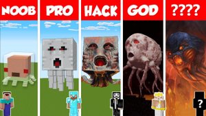Minecraft: ЧЕЛЛЕНДЖ ПО СТРОИТЕЛЬСТВУ ДОМА ГАСТА ИЗ РЕАЛЬНОЙ ЖИЗНИ - НУБ против ПРО против ХАКЕРА