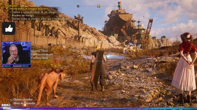 🔴 Finalmente o mundo aberto na atualização da demo de Final Fantasy VII: Rebirth [Demo de Junon] смотреть онлайн