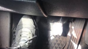 Скрип едали сцепления VW Caddy. Устранение.
