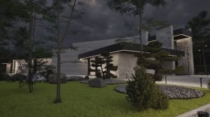 Визуализация виллы "Барвиха" на Unreal Engine 5 для Sokolov Architects