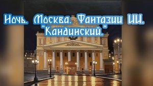 Ночь. Москва. Фантазии ИИ. "Кандинский."
Премьера трека!!!