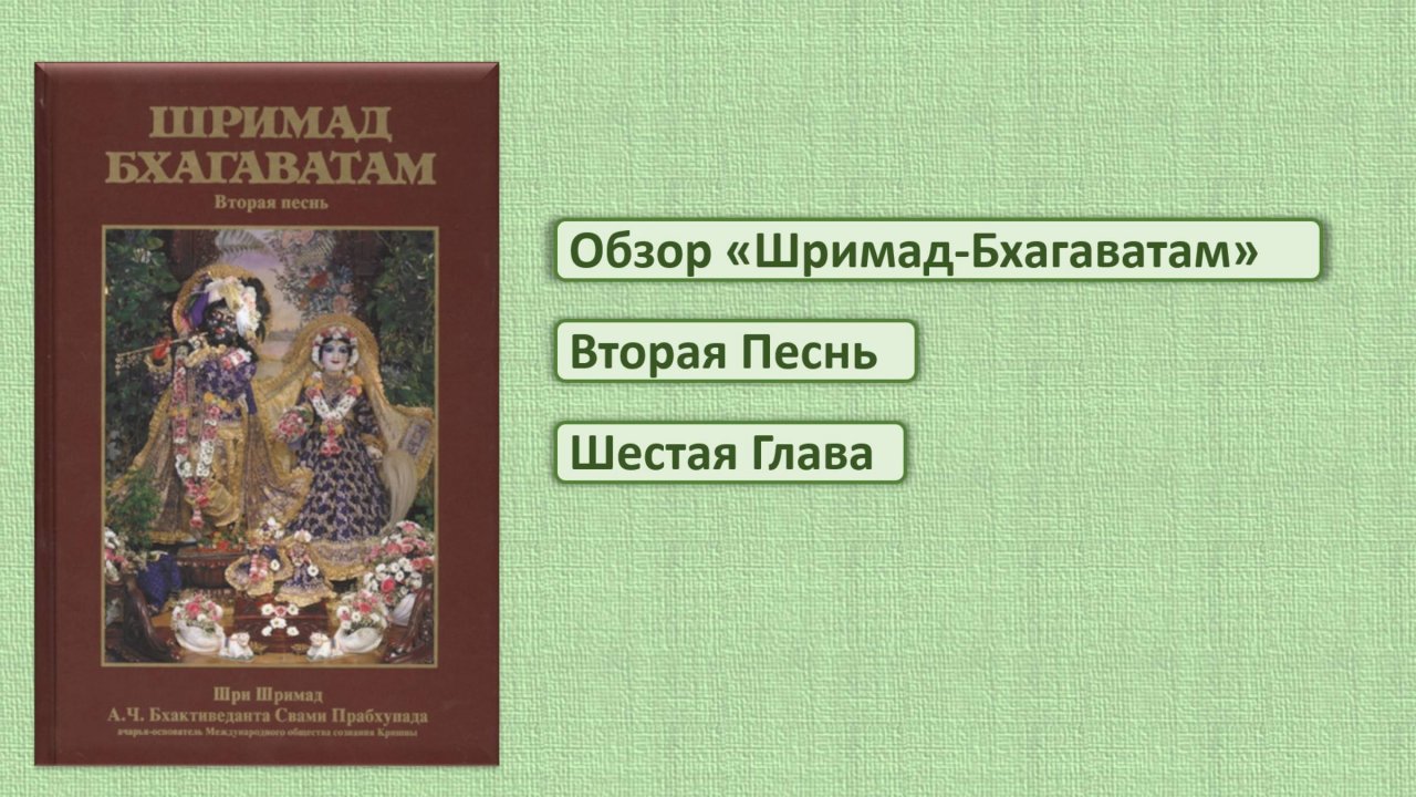 Обзор Шримад-Бхагаватам 2.6
