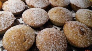 Кексы с молочным шоколадом или изюмом