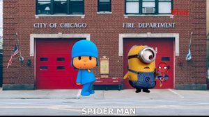 Pocoyo & Minion Ice Cream & It's Mine Sound Variations In 37 Seconds Superheros Version