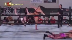 lift carry - Young wrestler 22 yo Maria Manic