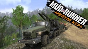 Едем спокойно по 18 маршруту , и вдруг "оно" MudRunner Карта «La Luna 9: #Spintires #MudRunner