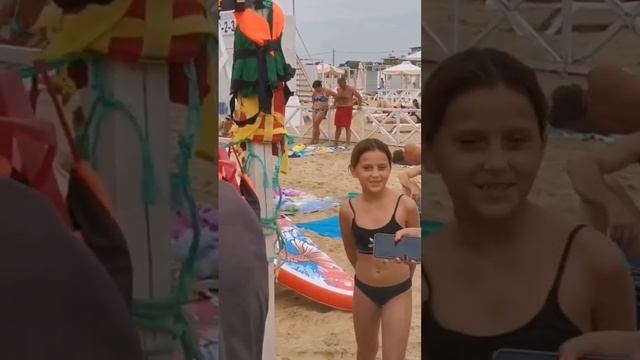 Витязево сегодня, экстремальные по катушки на таблетке, жену выкинуло за борт)) 25. 08. 24