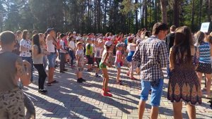 Флешмоб от д/л "Берёзка" в парке "Западный" г. Димитровград 11.06.2016