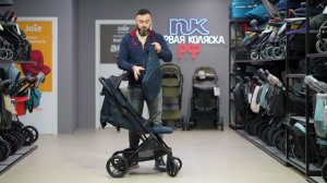 Inglesina Zenit. Легкая изящная коляска с большими колесами и компактным сложением.