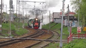 Паровозы П36-0120, П36-0110 станция Москва Рижская
