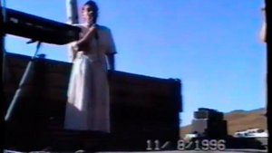Сабан туе Вахит авылында. Организатор Рафик Миннекаев. 11.08.1996 год.