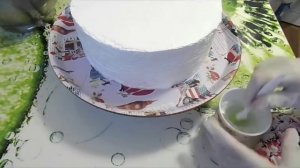 Украшение тортика для маленькой принцессы.