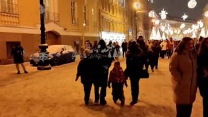 Вечерняя прогулка по Санкт-Петербургу