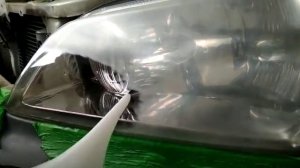 Химическое восстановление фар