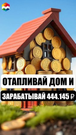 ОТАПЛИВАЙ ДОМ И ЗАРАБАТЫВАЙ 444.145 РУБЛЕЙ | ОТОПЛЕНИЕ МАЙНИНГОМ | АСИК МАЙНЕРЫ