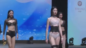 4K 2021🎗️SIUF凤舞华夏成都站 依曼丽&莎莲妮内衣秀