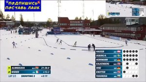 Биатлон. Масс-старт. Женщины. 21.03.2021. Кубок мира. Эстерсунд