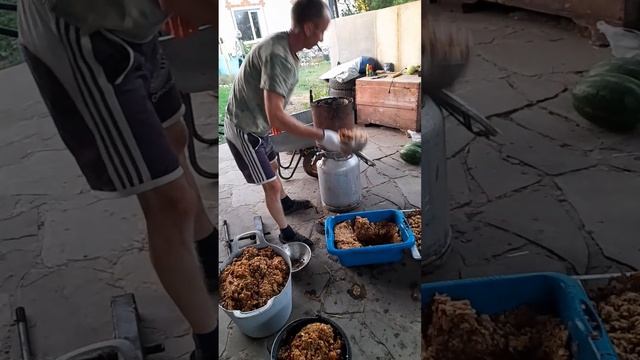 Жмём сок, яблочный!!!! смотреть онлайн