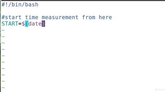 8. command substitution + time measurement смотреть онлайн
