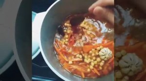 узбекча ош тайёрлаш уй шароитида,/Узбекский плов