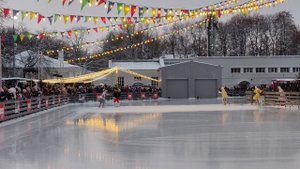 Балет Щелкунчик на катке в ЦПКиО