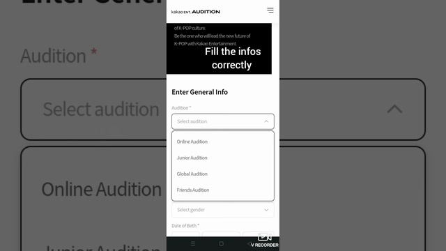How to apply for Kpop audition/ Kakao ent online audition tutorial