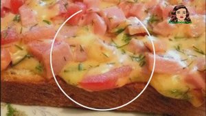 Горячие бутерброды мини пиццы, отличный перекус и закуска