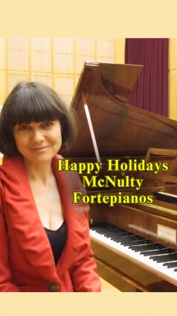 ✨🎶 Счастливых праздников от McNulty Fortepianos с Вивианой Софроницкой!