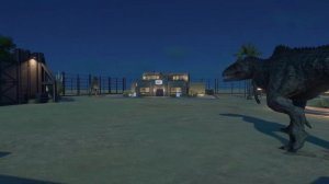 GIGANOTOSAURUS VS INDOMINUS REX - Jurassic World Evolution 2 4K HDR Battle (Dominion DLC)