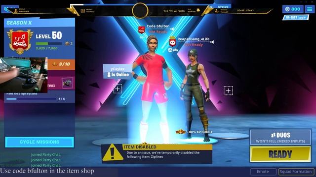Hosting custom scrims and zone wars USE CODE BFULTON