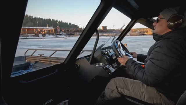 Прогулка на Ладожские шхеры зимой, серия 4 смотреть онлайн