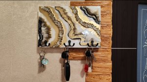 Ключница из эпоксидной смолы