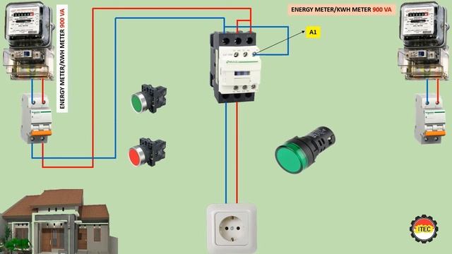 HOW TO INSTALL THE ELECTRIC POWER BOOST, 2 ENERGY METERS 900 VA