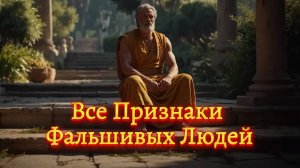 🌟 Признаки Фальшивых Людей. (Мотивация)