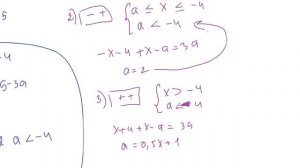 параметр с двумя модулями (|x+4|+|x+a|)^2 -5(|x+4|+|x+a|) +3a(5-3a)=0  2 решения