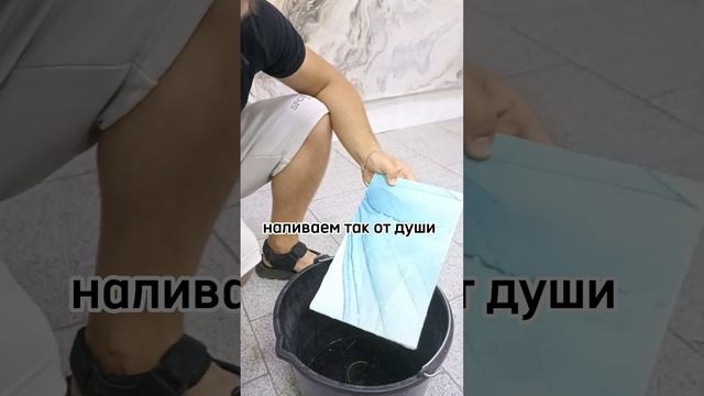 Испытание гибкого мрамора на грязь и отмывание ✅
