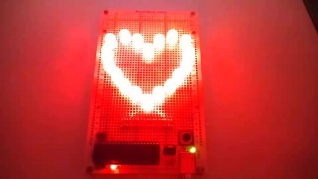 LED LED Heart | Светодиодное сердце | DIY