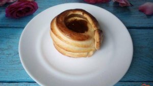 Яблоки запечённые с варёной сгущёнкой